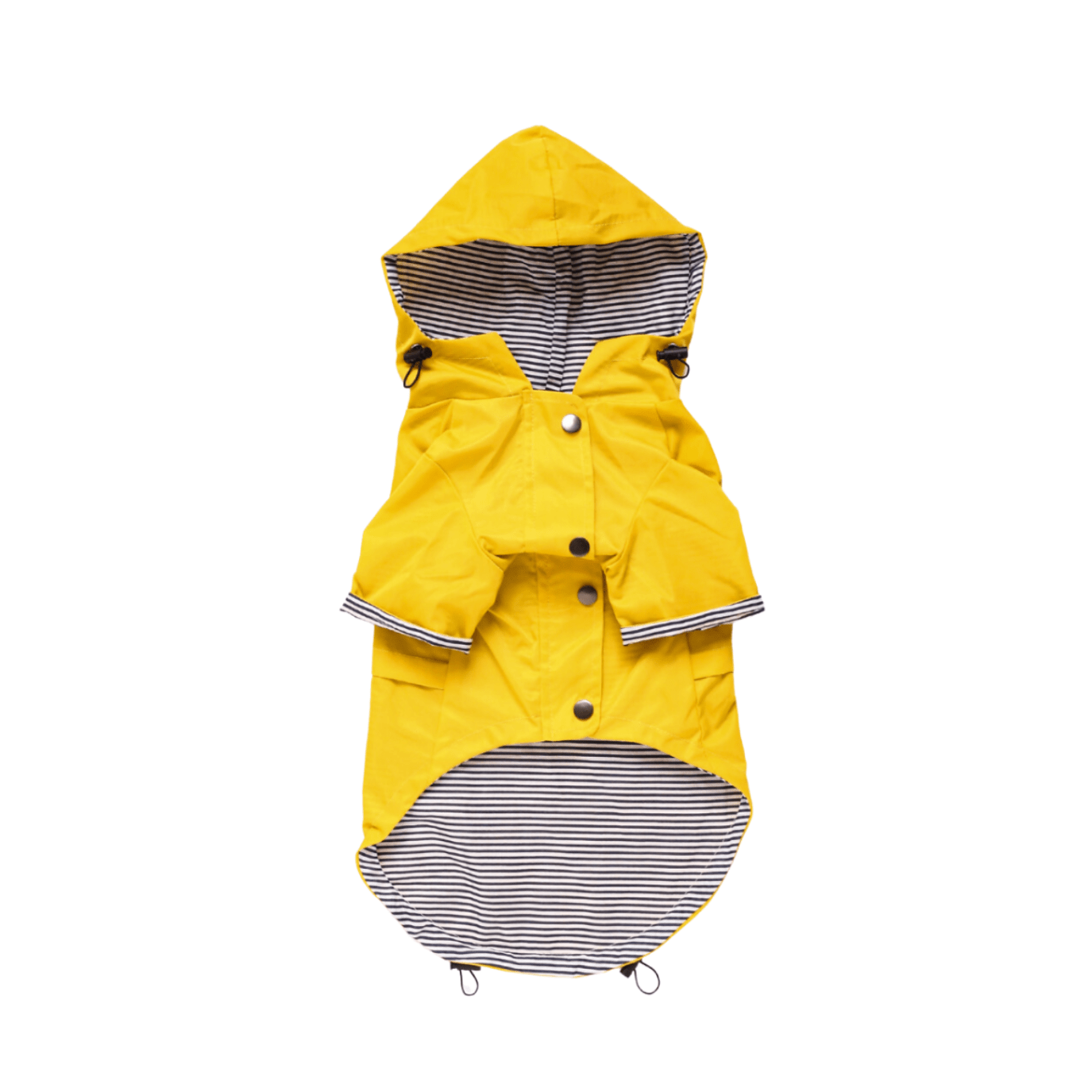 Keltainen sadetakki koiralle - Tukkukoira