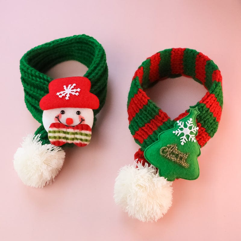 Lämmin jouluinen tonttuhuivi - Tukkukoira