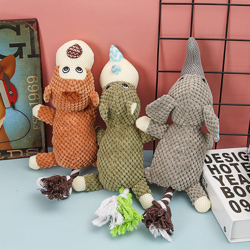 Ääntelevä pehmolelu - Tukkukoira