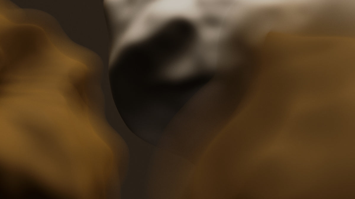 Abstract swirling brown and grey smoke patterns