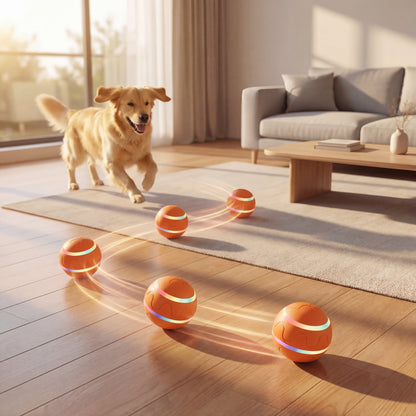 ÄlyPallo™ – Itsestään liikkuva aktivointilelu, johon koirasi ei kyllästy